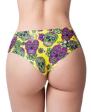 Mememe Skulls Lovers Muertos Printed Slip SM
