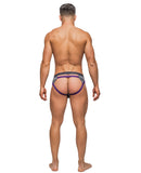 Heather Haze Cutout Jock - Grey