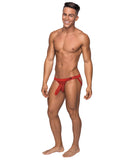 Hoser Stretch Mesh Jock Red L/XL