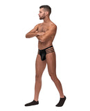 Cage Matte Cage Thong - Black