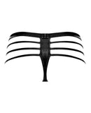 Cage Matte Cage Thong - Black