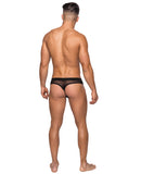 Hoser Stretch Mesh Thong - Black