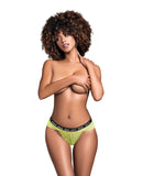 Monday Brunch Babe Lace Panty Hot Green L/XL