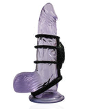 Doctor Love's Vibrating Cock Cage - Black