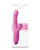 Luxe Nova Thrusting & Throbbing Stimulator - Pink