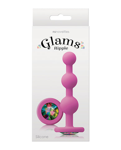 Glams Ripple Rainbow Gem - Pink