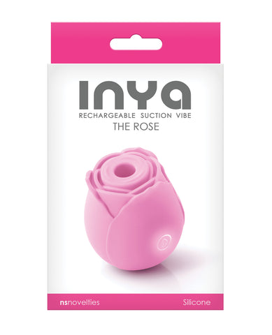 INYA The Rose Rechargeable Suction Vibe - Pink