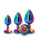 Rear Assets Rainbow Gem Anal Trainer Kit - Multi Color