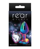 Rear Assets Mulitcolor Heart Small - Clear