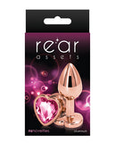 Rear Assets Rose Gold Heart Small - Pink