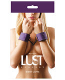 NS Novelties Lust Bondage Wrist Cuffs - Purple