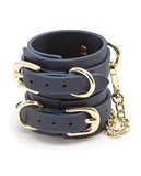 Bondage Couture Wrist Cuff - Blue