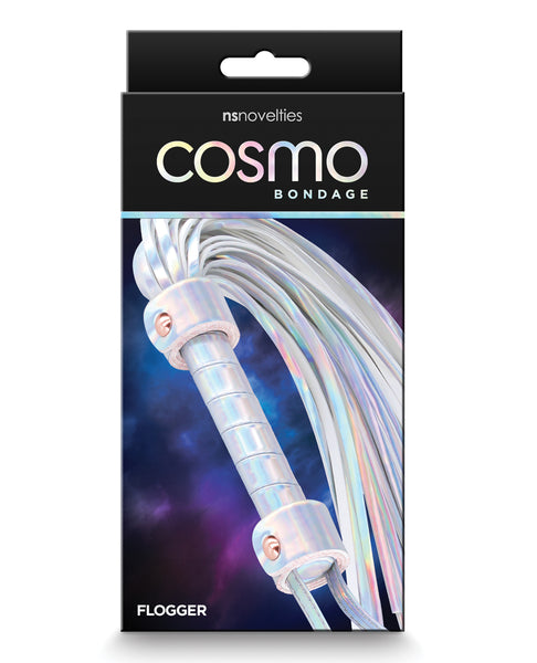 Cosmo Bondage Flogger - Rainbow