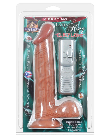 Lifelikes Latin Vibrating King w/Suction Cup