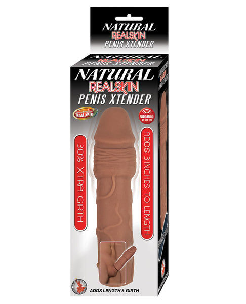 Natural Realskin Penis Extender - Brown