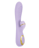 Vibes of New York Ribbed Suction Massager - Lavender