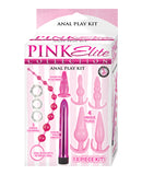 Pink Elite Collection Anal Play Kit - Pink