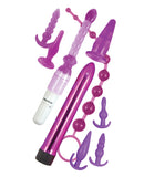 Purple Elite Collection Supreme Anal Play Kit - Purple