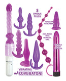 Purple Elite Collection Supreme Anal Play Kit - Purple