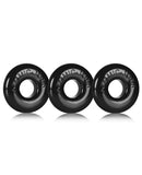 Oxballs Ringer Donut 1 - Black Pack of 3