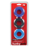 Hunky Junk C Ring Multi Pack - Asst. Colors Pack of 3