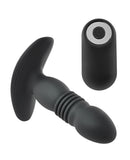 Playboy Pleasure Trust The Thrust Butt Plug - Black