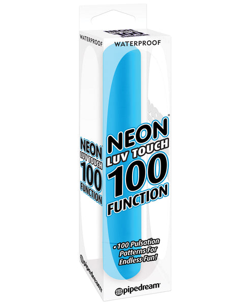 Neon Luv Touch Waterproof Vibe - 100 Function Blue