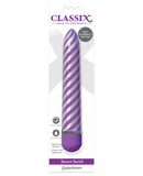 Classix Sweet Swirl Vibrator - Purple