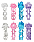 Happy Top Tickler Cage - Assorted Colors Box of 8