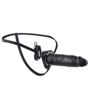 Fetish Fantasy Extreme 9" Vibrating Hollow Silicone Strap On