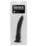 Basix Rubber Works Slim 7" w/Suction Cup - Black