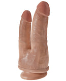 King Cock Double Penetrator - Tan