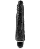 King Cock  9" Vibrating Stiffy - Black