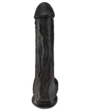 King Cock 13" Cock w/Balls - Black