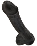 King Cock 13" Cock w/Balls - Black