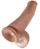 King Cock 15" Cock w/Balls - Tan