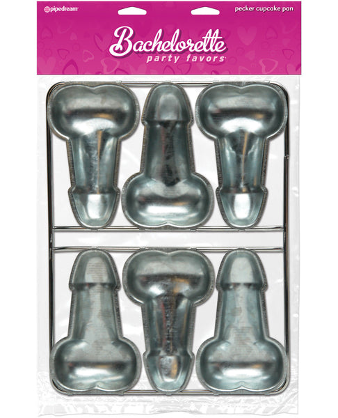 Bachelorette Party Favors Pecker Cup Cake Pan - Makes 6