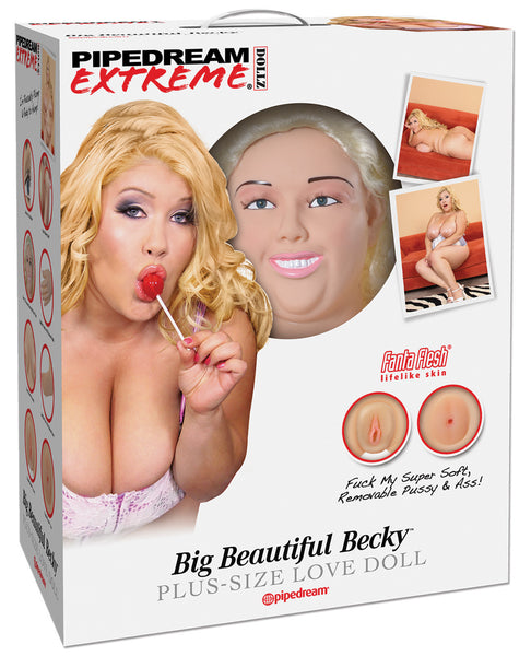 Pipedream Extreme Dollz Plus Size Inflatable Love Doll - Big Beautiful Becky