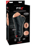 Pipedream Extreme Elite Double Penetration Vibrating Stroker