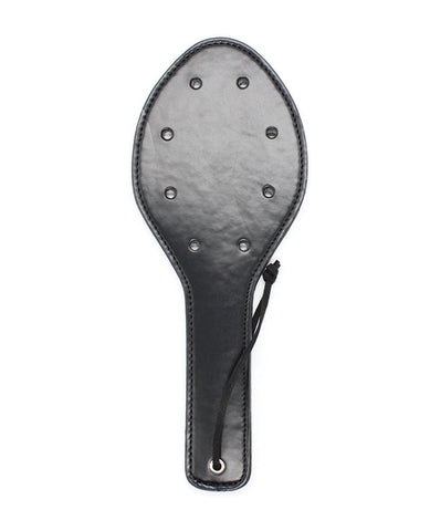 Plesur PVC Paddle w/Holes - Black