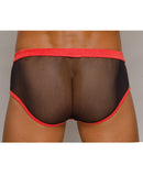 Pride Rivera Mesh Brief Red XL