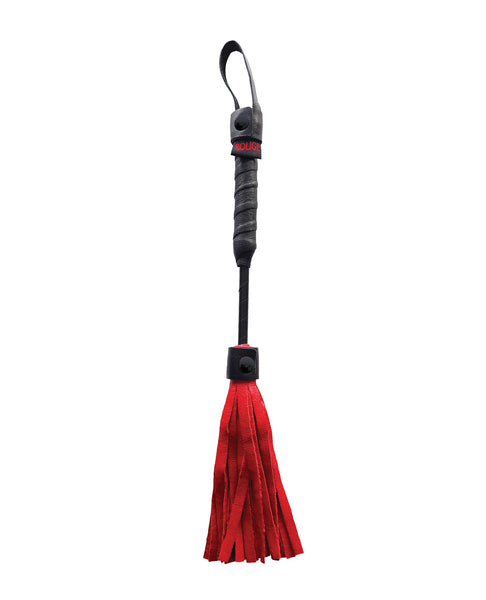 Rouge Mini Leather Flogger - Red