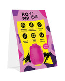 PROMO ROMP Rose Tent Card