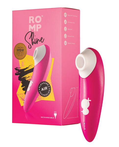 Romp Shine Clitoral Vibrator - Pink