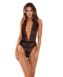 Rene Rofe Plunge in Teddy Black M/L