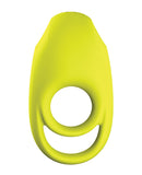 Satisfyer Spectacular Duo Ring Vibrator - Lime Green