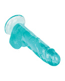 Size Queen 6"  Dildo - Blue