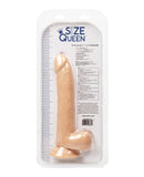 Size Queen 8" Dildo - Ivory