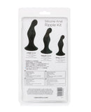 Silicone Anal Ripple Kit - Black