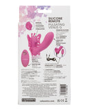 Venus Butterfly Silicone Remote Pulsating Venus G - Pink